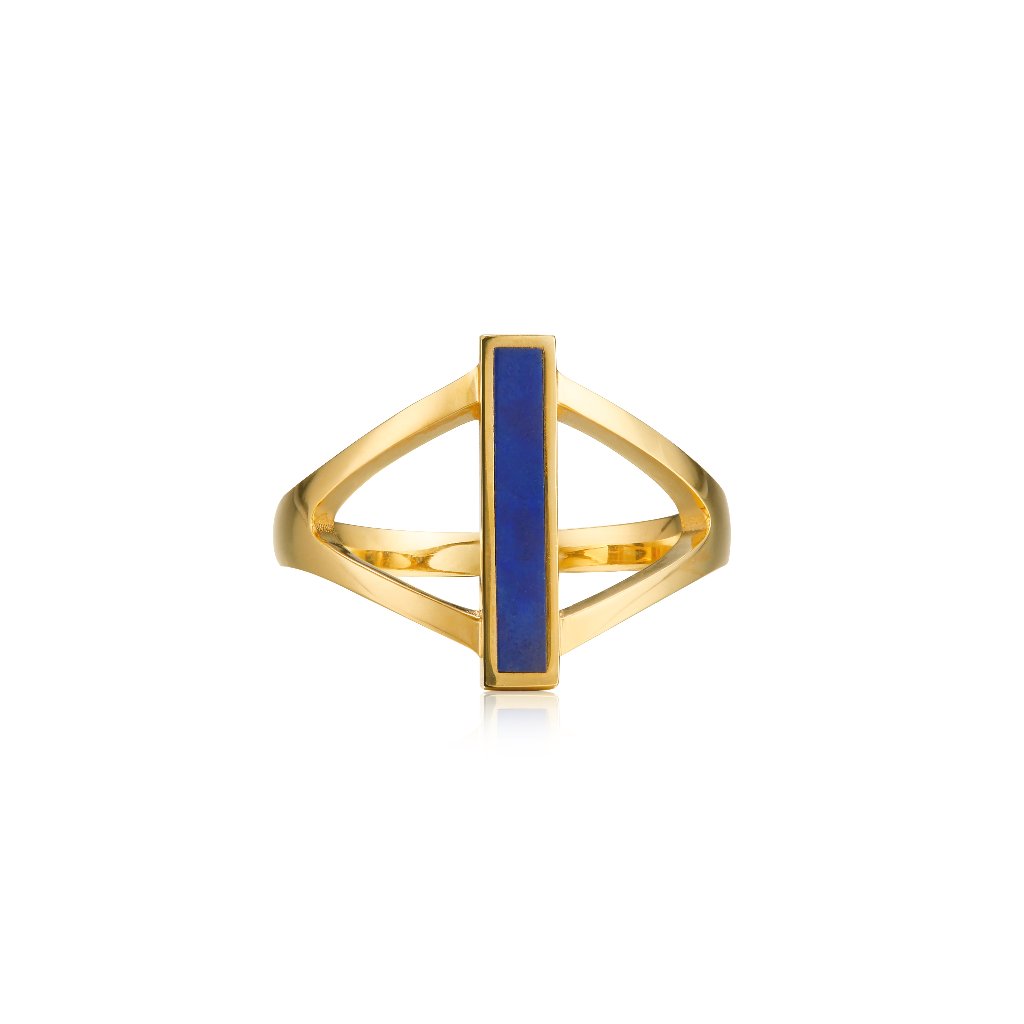 New 18k Gold Plated Sterling Silver Ring ElegantLuxurious Stylish Designer
